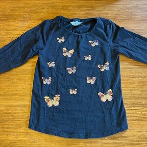 ☀️Girl’s Longsleeve Tee with Butterlies